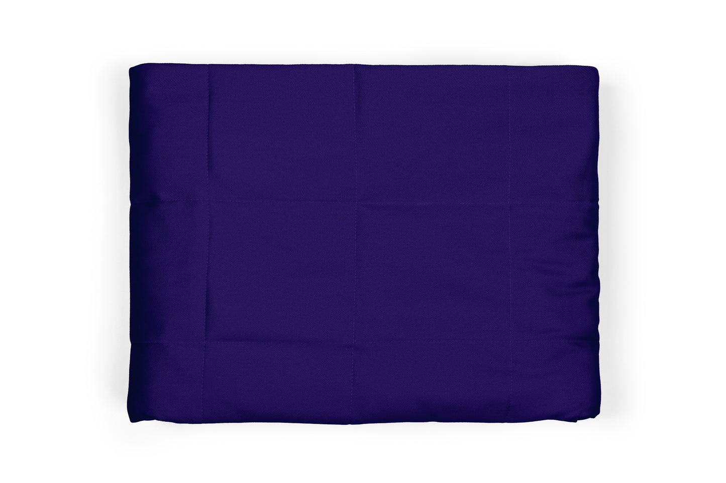 BLUE COTTON WEIGHTED BLANKET