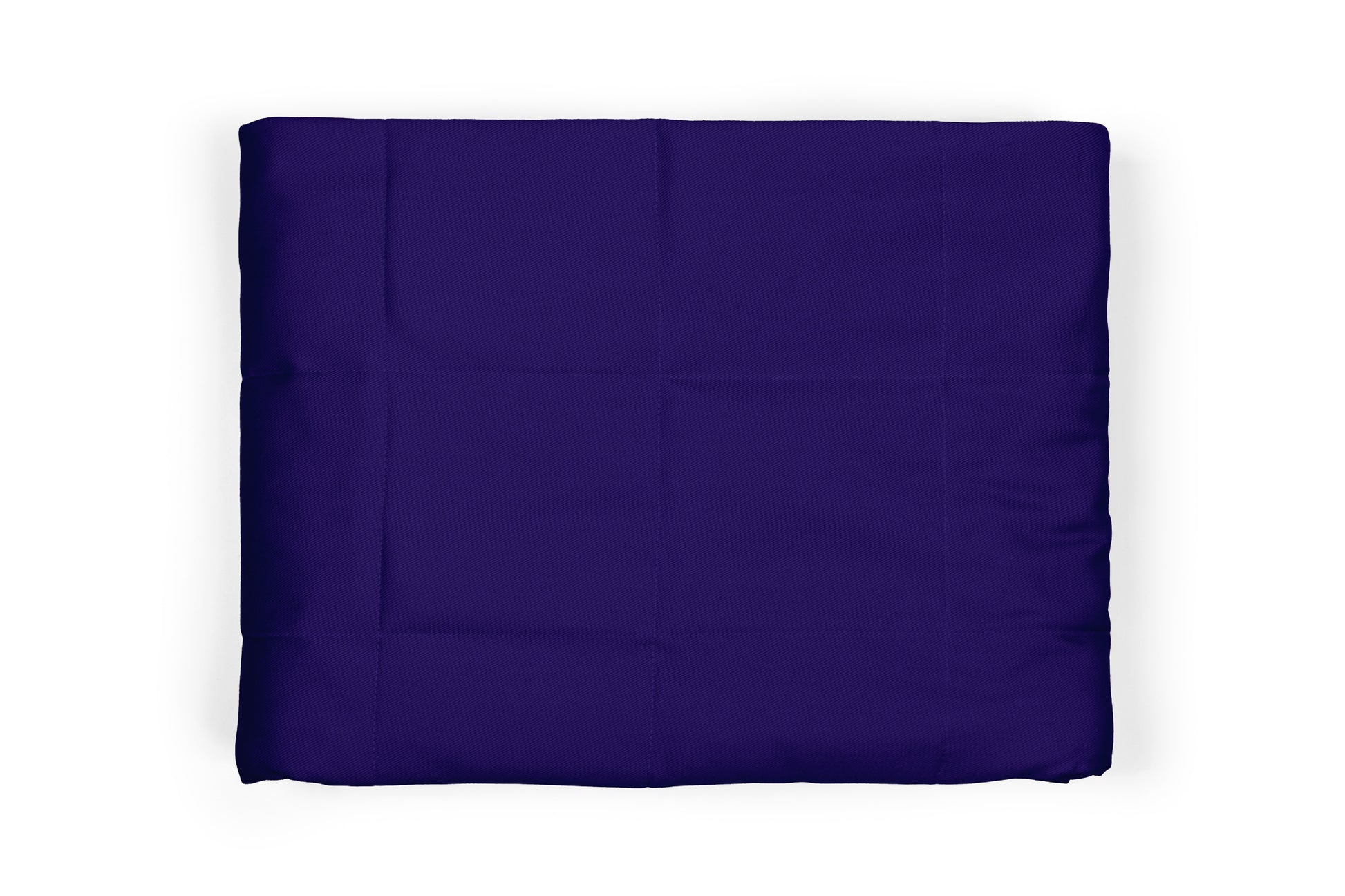 BLUE COTTON WEIGHTED BLANKET