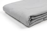 LIGHT GREY COTTON WEIGHTED BLANKET