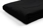 BLACK COTTON WEIGHTED BLANKET