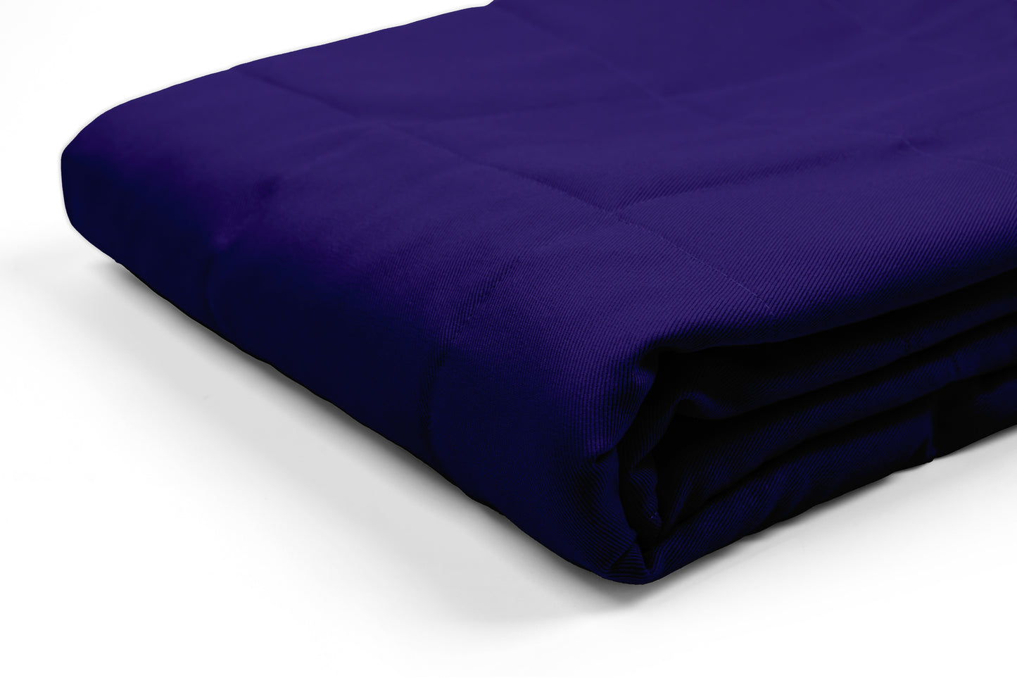 BLUE COTTON WEIGHTED BLANKET