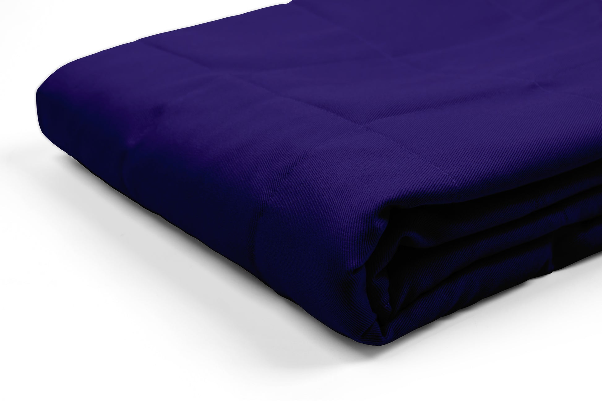 BLUE COTTON WEIGHTED BLANKET