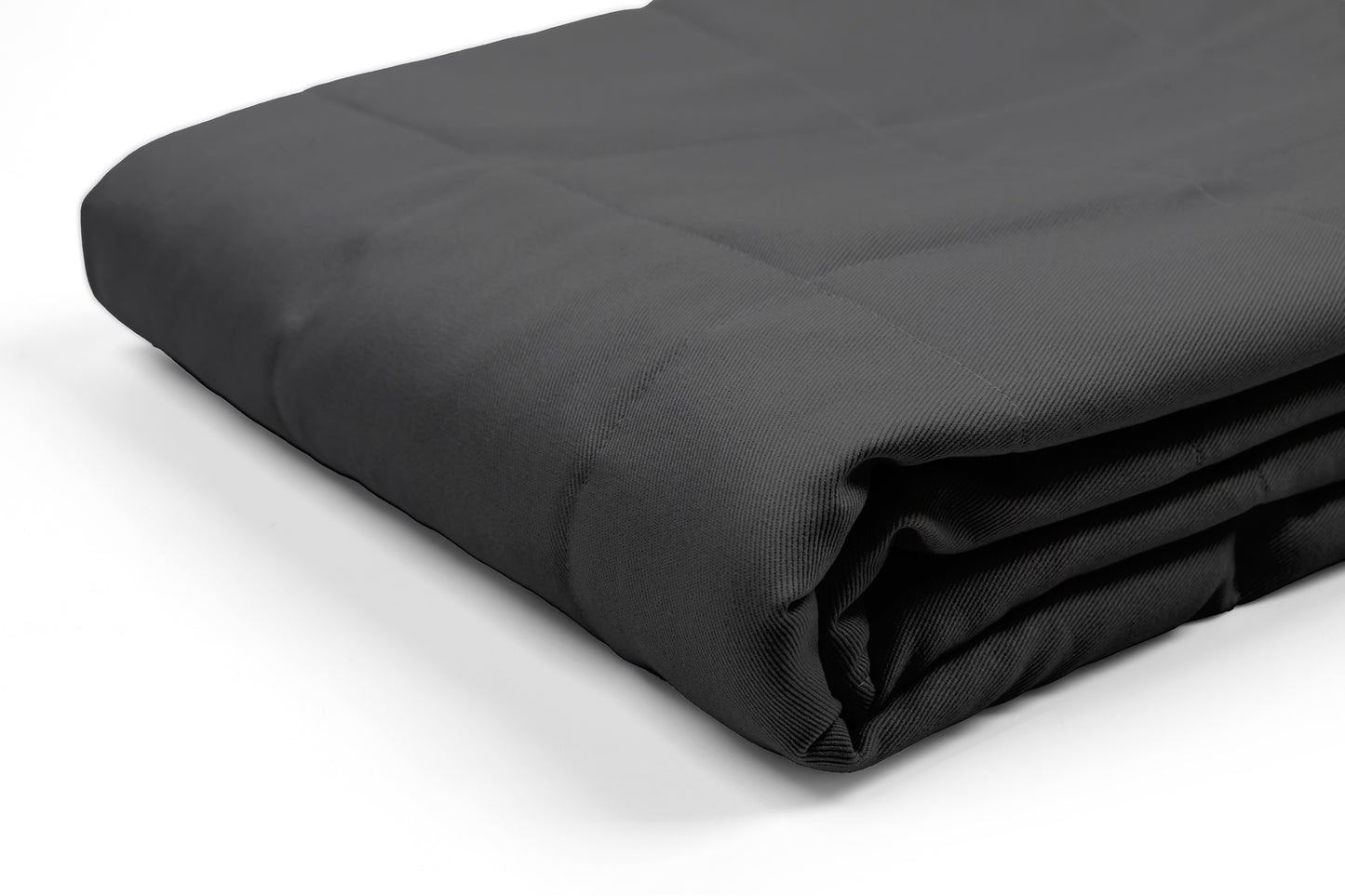 DARK GREY COTTON WEIGHTED BLANKET
