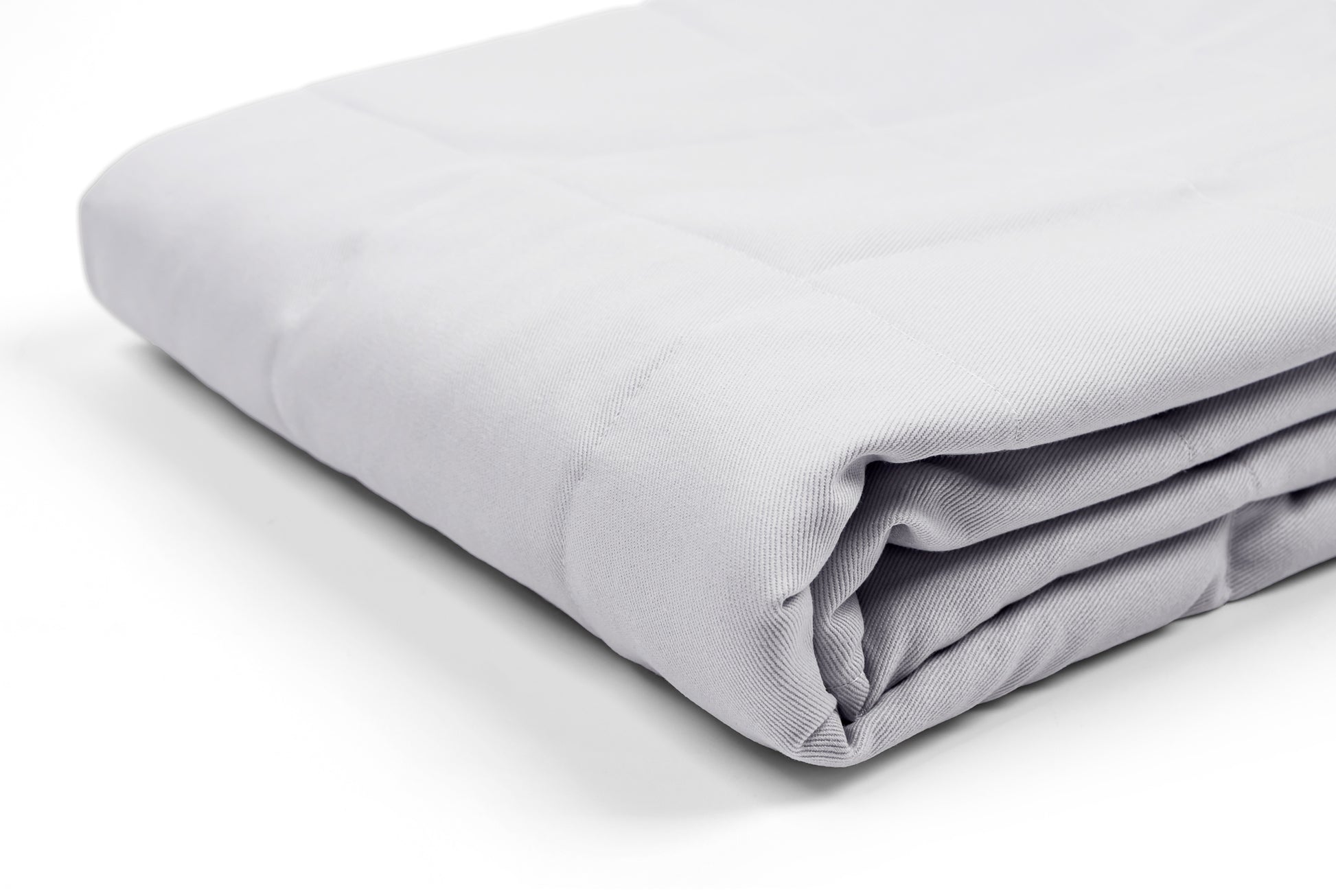 WHITE COTTON WEIGHTED BLANKET