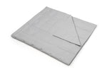 LIGHT GREY COTTON WEIGHTED BLANKET