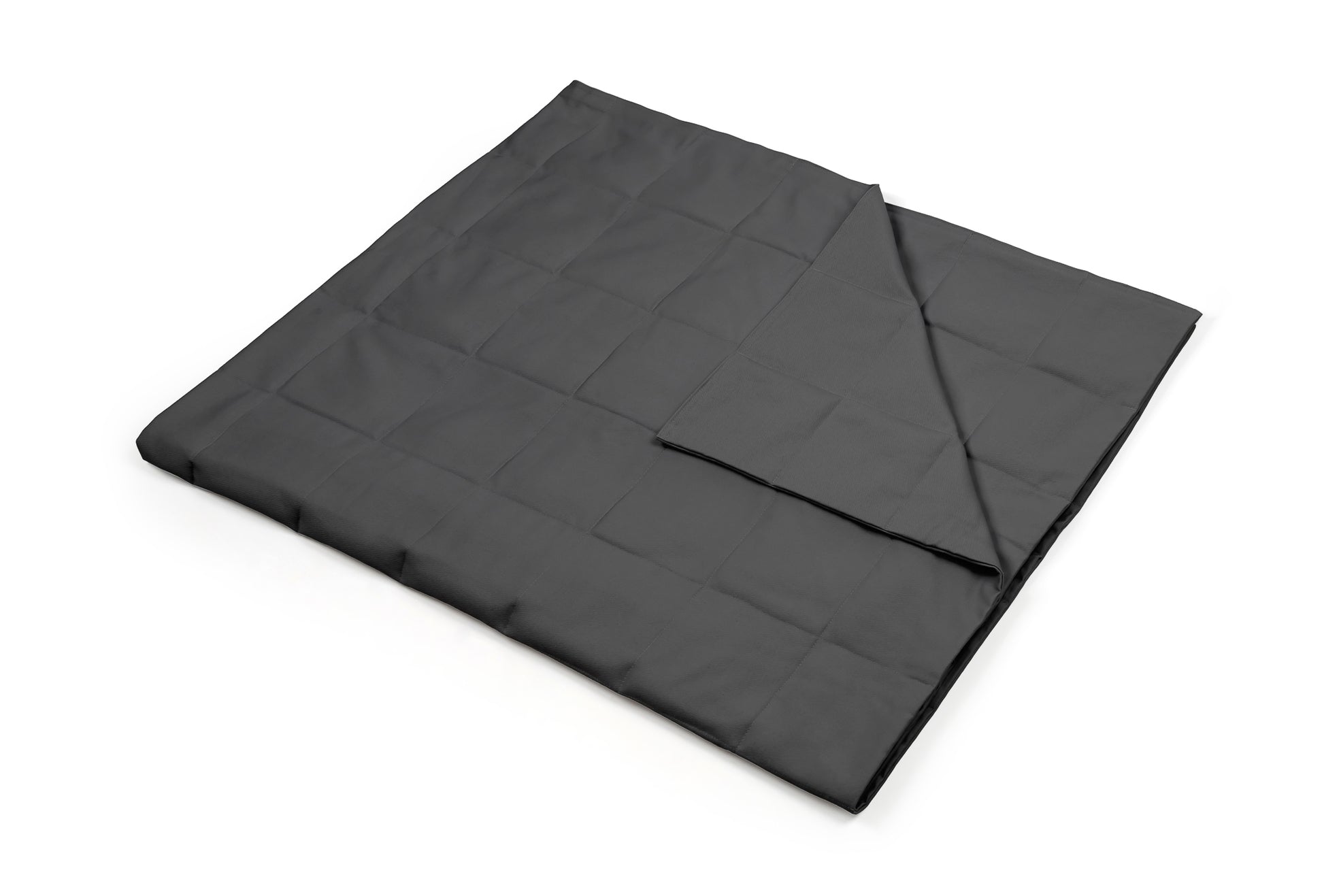 DARK GREY COTTON WEIGHTED BLANKET