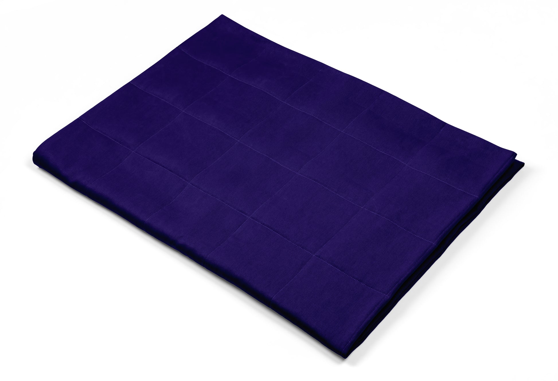 BLUE COTTON WEIGHTED BLANKET
