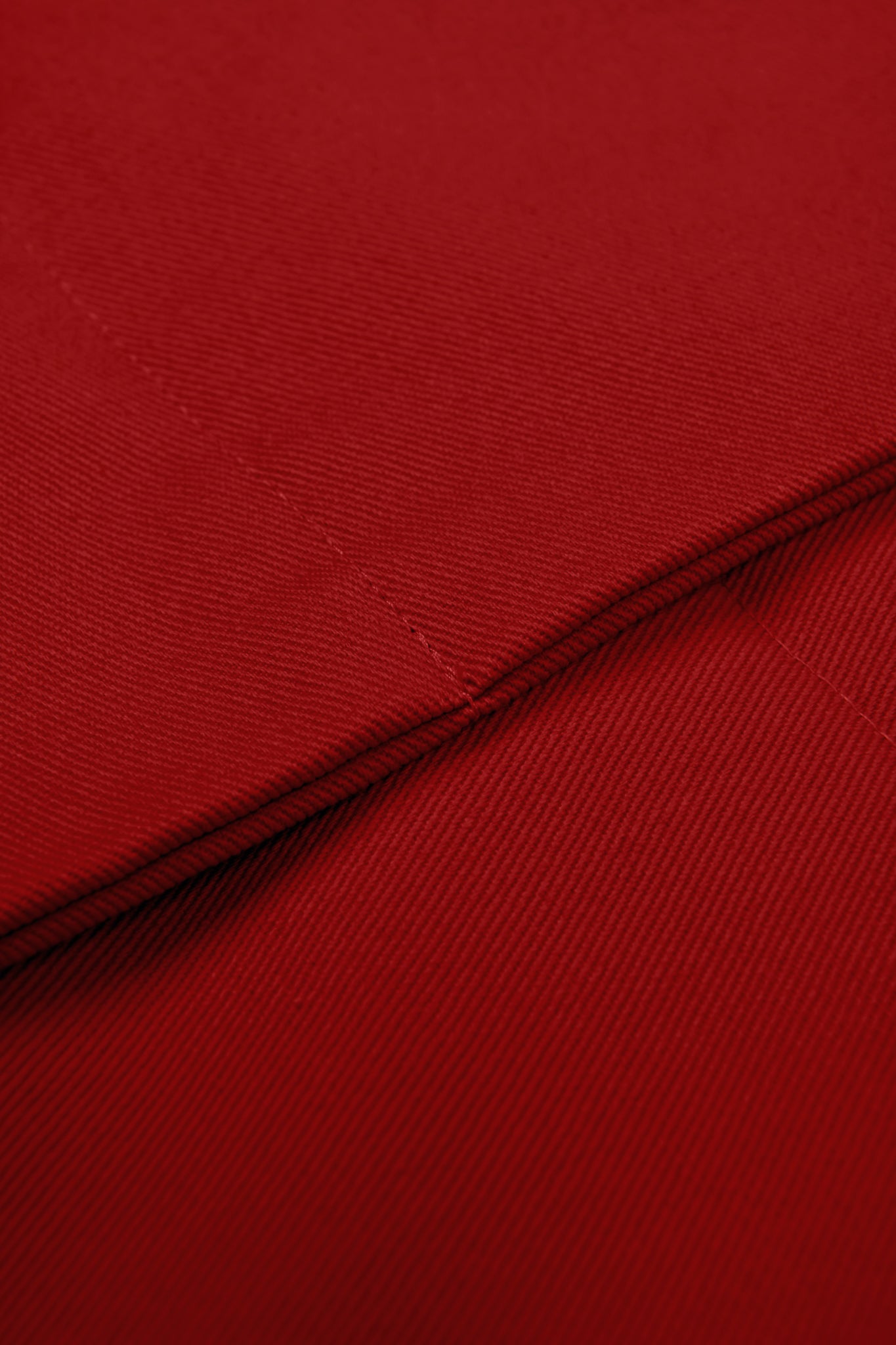 RED COTTON WEIGHTED BLANKET