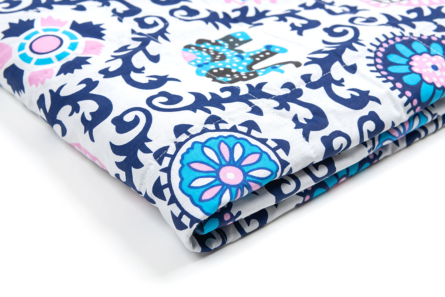 MANDALA WEIGHTED BLANKET close up print view