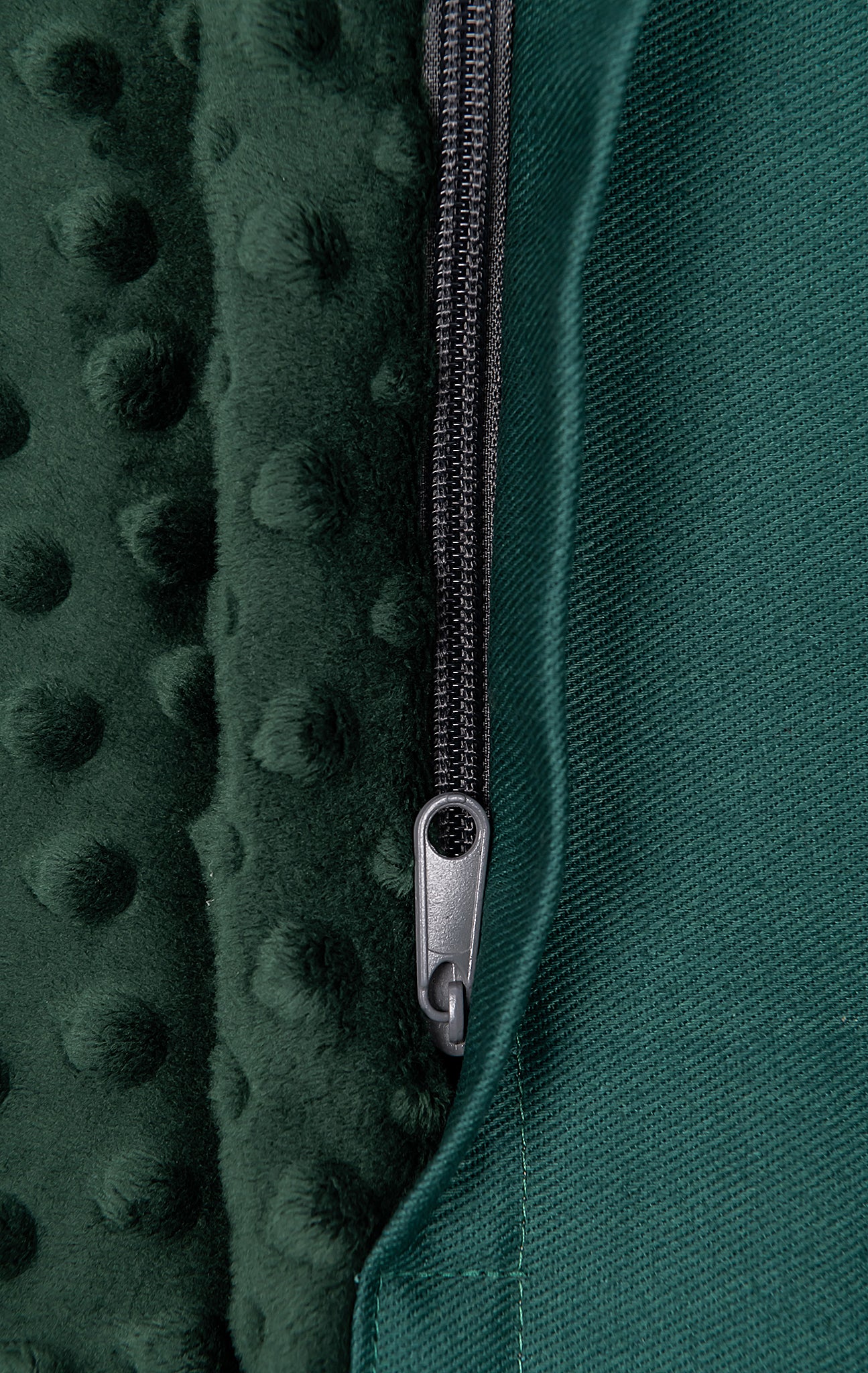 weighted blanket cover on the white backgroung