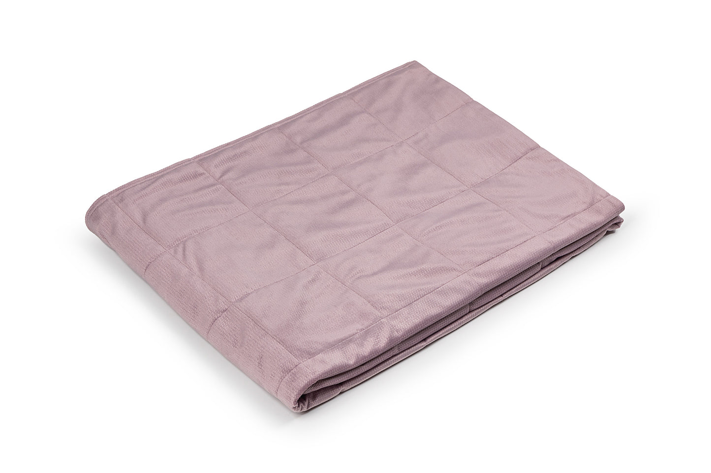 VELVET TOP WEIGHTED BLANKET IN LAVENDER 