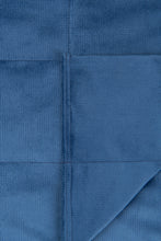 Charger l&#39;image dans la galerie, VELVET TOP WEIGHTED BLANKET IN NAVY BLUE 