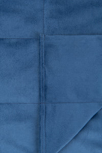 VELVET TOP WEIGHTED BLANKET IN NAVY BLUE 