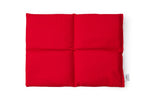 Red Cotton Weighted Lap Pillow