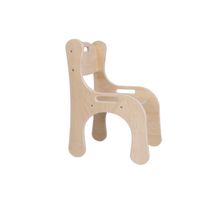 Charger l&#39;image dans la galerie, GOOD WOOD CHAIR AN ERGONOMIC GOOD WOOD CHAIR - FRIENDLY, MULTIFUNCTIONAL AND COMFORTABLE TO SIT ON IN NATURAL COLOUR