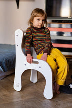 Charger l&#39;image dans la galerie, ENGEERING&#39;S SET(ROCKER+LADDER+TABLE TOP+ERGONOMIC CHAIR)- GOOD WOOD