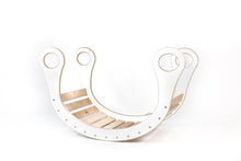 Charger l&#39;image dans la galerie, good wood rocker in white colour on the white background
