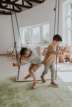 Charger l&#39;image dans la galerie, two boys swinging on SENSORY PLATFORM- GOOD WOOD