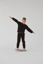 Charger l&#39;image dans la galerie, A BOY BALANCING ON THE BALANCE BOARD / TRICK BOARD FOR KIDS- GOOD WOOD
