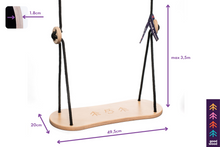 Charger l&#39;image dans la galerie, WOODEN SWING- GOOD WOOD