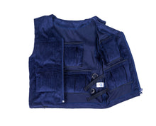 Charger l&#39;image dans la galerie, Navy Blue Weighted Therapy Vest