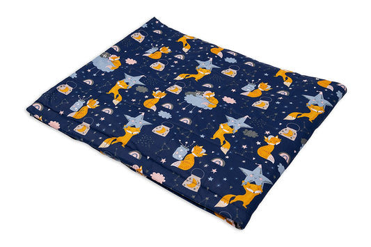 SLEEPING FOXES COTTON WEIGHTED BLANKET | Sensory Owl 