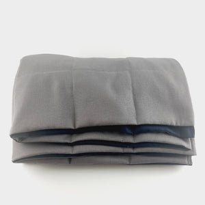 DARK GREY COTTON WEIGHTED BLANKET | SENSORY OWL