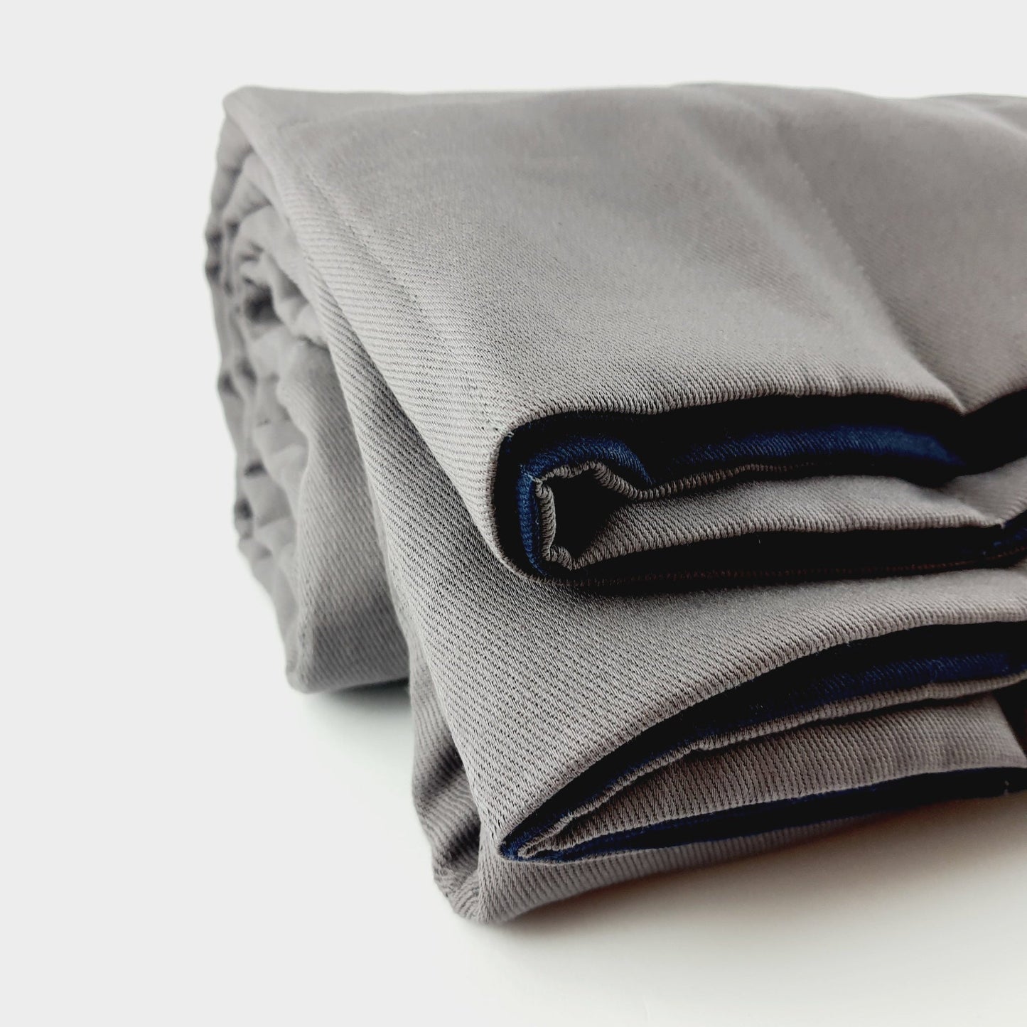 DARK GREY COTTON WEIGHTED BLANKET | SENSORY OWL