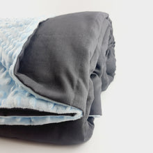 Charger l&#39;image dans la galerie, DARK GREY COTTON WEIGHTED BLANKET | SENSORY OWL