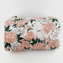 Charger l&#39;image dans la galerie, PEONIES MINKY WEIGHTED BLANKET | SENSORY OWL