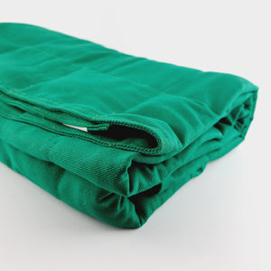 PREMADE GREEN COTTON WEIGHTED BLANKET | SENSORY OWL