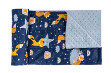 Charger l&#39;image dans la galerie, SLEEPING FOXES COTTON WEIGHTED BLANKET | Sensory Owl 