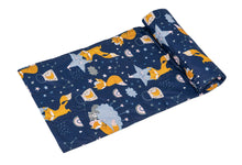 Charger l&#39;image dans la galerie, SLEEPING FOXES COTTON WEIGHTED BLANKET | Sensory Owl 
