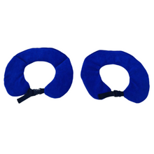 Charger l&#39;image dans la galerie, blue weighted collars with black clip by sensory owl